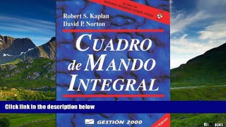 Must Have  Cuadro de mando integral (Harvard Business School Press)  Download PDF Online Free