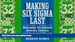 Must Have  Making Six Sigma Last: Managing the Balance Between Cultural and Technical Change  READ
