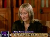 J.K. Rowling sur NBC, extrait 1 (VOST)