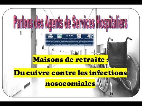 EHPAD du cuivre contre les infections nosocomiales