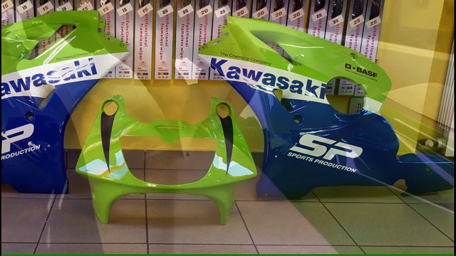 Kawasaki ZXR 400 W.I.P. PART 8 Stickers