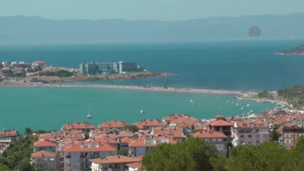 Descargar video: Ayvalık'ın Koyları ve Plajları Yerli ve Yabancı Turistlerin Gözdesi