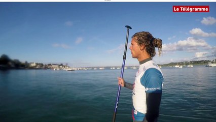 Locquirec (29). J'ai testé pour vous... Le stand up paddle