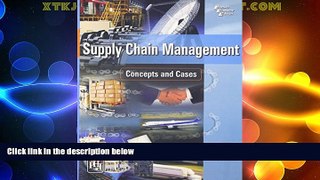 Must Have  Supply Chain Management: Concepts and Cases  READ Ebook Full Ebook Free
