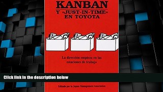 Big Deals  Kanban: Y JUST-IN-TIME EN TOYOTA (Spanish Edition)  Best Seller Books Most Wanted