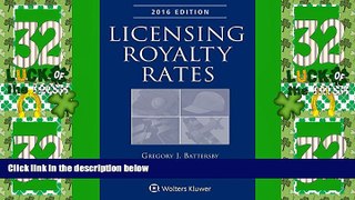 Big Deals  Licensing Royalty Rates, 2016 Edition  Best Seller Books Best Seller