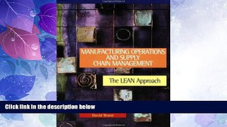 Must Have PDF  Manufacturing Operations and Supply Chain Management: The LEAN Approach  Best