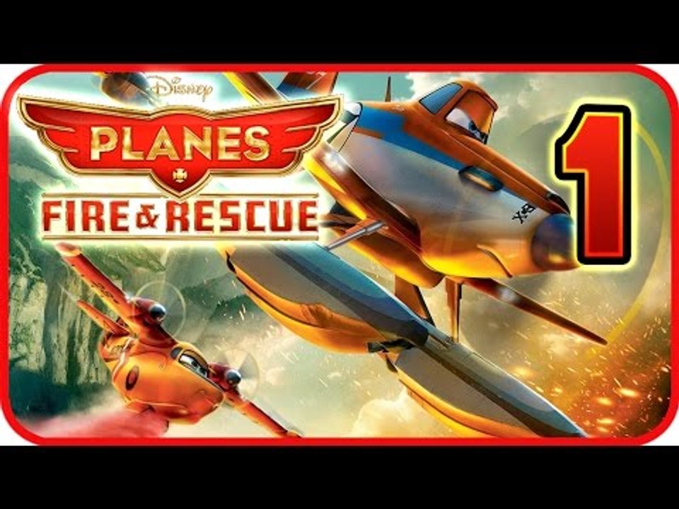 Disney Planes: Fire & Rescue Walkthrough Part 1 (Wii, WiiU) 100% All Gold Medals [ Missions 1 -5 ]