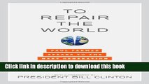 [Popular Books] To Repair the World: Paul Farmer Speaks to the Next Generation Free Online