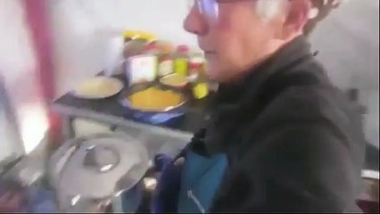 Cooking at the Ice Base - Frozen Oceans - Arctic