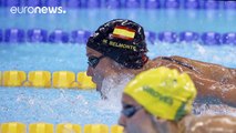 Third gold swimming medal for Ledecky in Day 5 of Rio Olympics