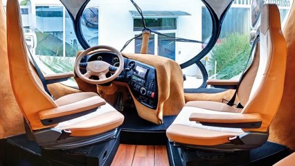 Cette caravane vaut plus de 2 millions de dollars. L'intérieur est digne d'un grand hôtel de luxe!