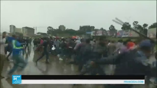 مواجهات عنيفة بين قوات الأمن ومتظاهرين في إثيوبيا