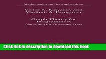 [Download] Graph Theory for Programmers: Algorithms for Processing Trees (Mathematics and Its