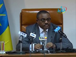PM Hailemariam responds to questions about Oromo protest and Amhara resistance