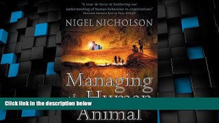 Big Deals  Managing the Human Animal  Best Seller Books Most Wanted