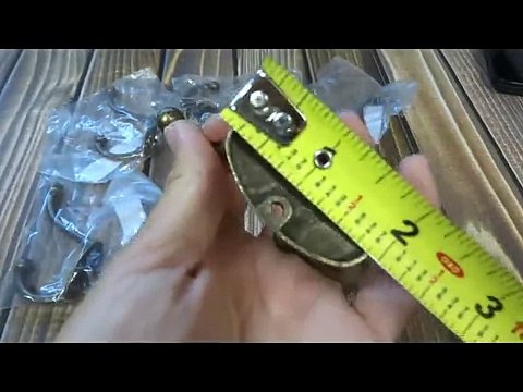 Great KINGSO Singel Vintage Antique Coat Robe Hook Hat Hanger Organizer Wall Mounted for Door Kitche