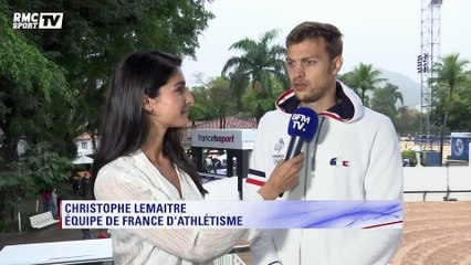 JO - Christophe Lemaitre veut prouver qu'il "peut faire parti du gratin mondial sur 100m"