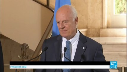 Syrie : l'envoyé de l'ONU Staffan de Mistura évoque une attaque chimique sur Alep