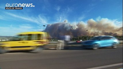 France : incendie "hors de contrôle" au nord de Marseille