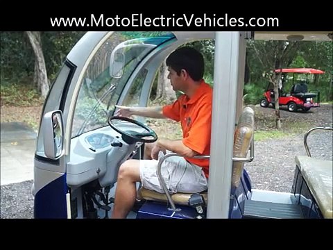 Xe ô tô điện chở khách tham quan, xe điện sân golf