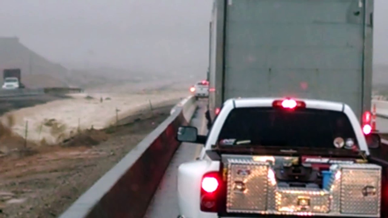 Crue éclaire au nord de Las Vegas - Impressionnant