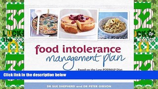 Big Deals  Food Intolerance Management Plan  Best Seller Books Most Wanted