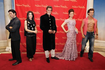 Hit List Famous Bollywood Celebrities Copies at " Madame Tussauds Museum " in London