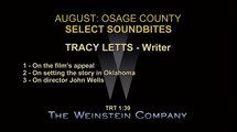 Un Eté à Osage County - Interview Tracy Letts VO