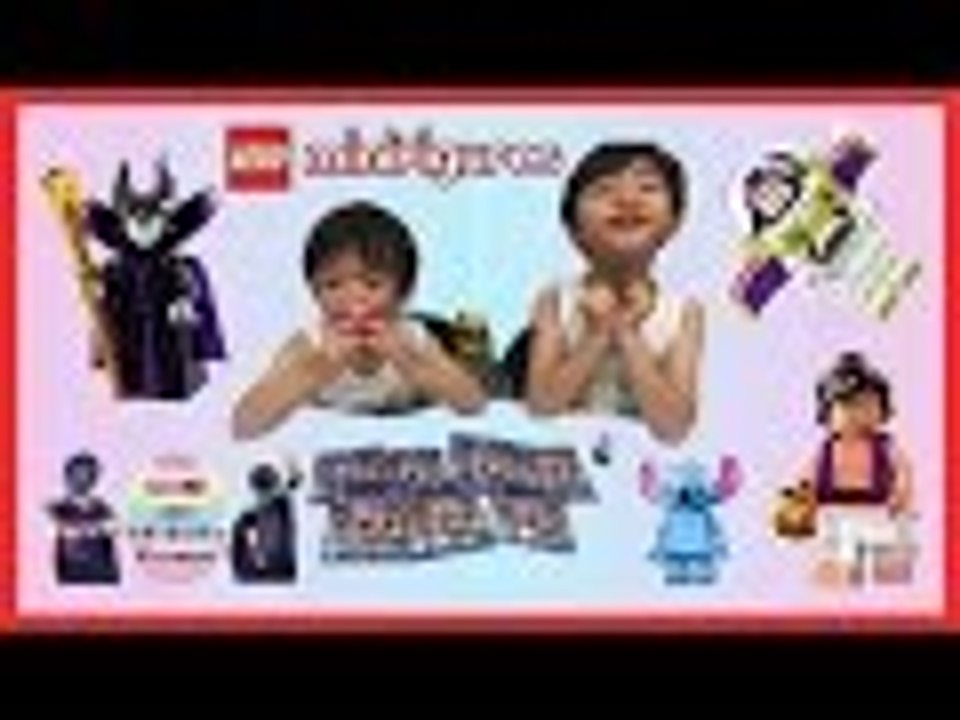 LEGO Minifigures DISNEY Blind Bags Surprise Lego Figures Opening | Liam and Taylor's Corner