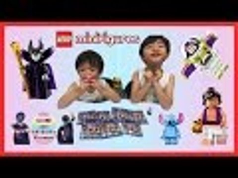 LEGO Minifigures DISNEY Blind Bags Surprise Lego Figures Opening | Liam and Taylor's Corner