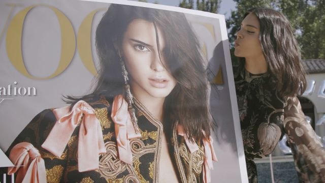 Kendall Jenner Gets a Big Kardashian Family Surprise For Her Vogue Cover