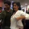 Katrina Kaif throws shirt during dancing step
