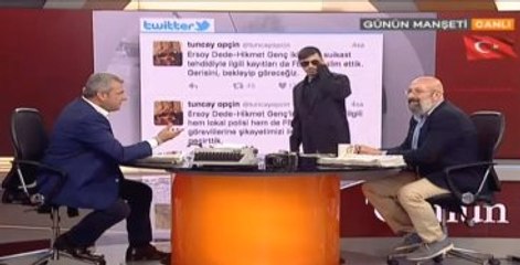 Ersoy Ddede ve Hikmet Genç FETÖ'cü Tuncay Opçin'i Fena Dalgaya Aldı