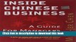 [Popular] Inside Chinese Business: A Guide for Managers Worldwide Paperback Online