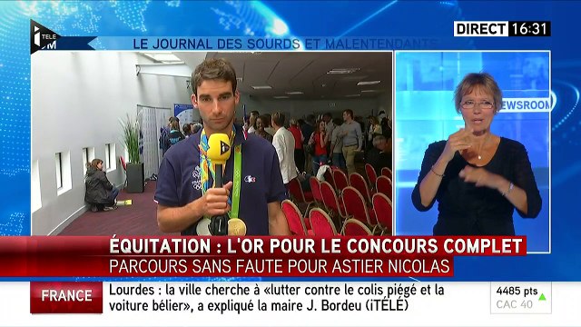 Astier Nicolas : C'est une satisfaction immense