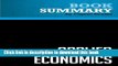 [Popular] Summary: Applied Economics - Thomas Sowell: Thinking Beyond Stage One Kindle Free