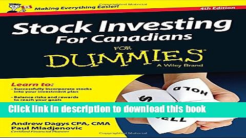 [Popular] Stock Investing For Canadians For Dummies Hardcover Online