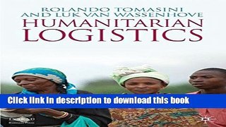 [Popular] Humanitarian Logistics Hardcover Collection