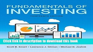 [Popular] Fundamentals of Investing (13th Edition) Hardcover Free