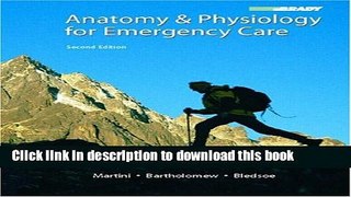 [PDF] Anatomy   Physiology for Emergency Care (2nd Edition) Free Online