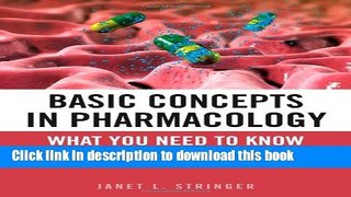 [Popular Books] Basic Concepts in Pharmacology: What You Need to Know for Each Drug Class, Fourth