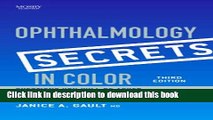 Ebook Ophthalmology Secrets in Color Free Online