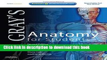 [PDF] Gray s Anatomy For Students: With Student Consult Online Access :With STUDENT CONSULT Online