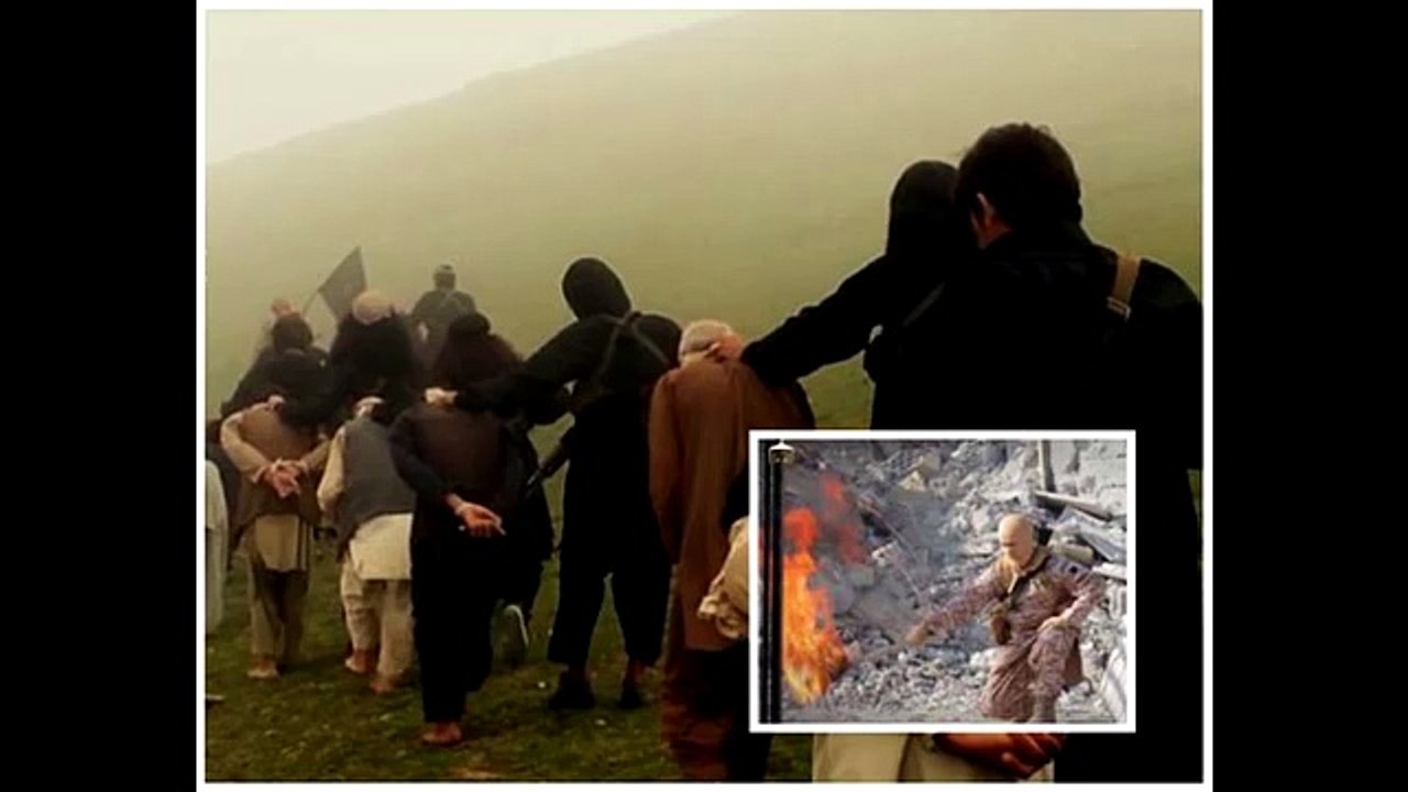 Bestialstwo! Państwo Islamskie żywcem spaliło 52 młodych ludzi!