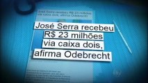 Executivos da Odebrecht apontam que Golpista José Serra(PSDB/SP) recebeu R$ 23.000.000,00