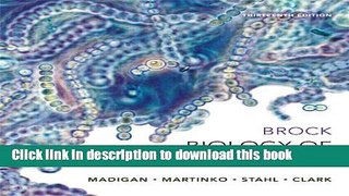 [Popular Books] Brock Biology of Microorganisms (13th Edition) Full Online