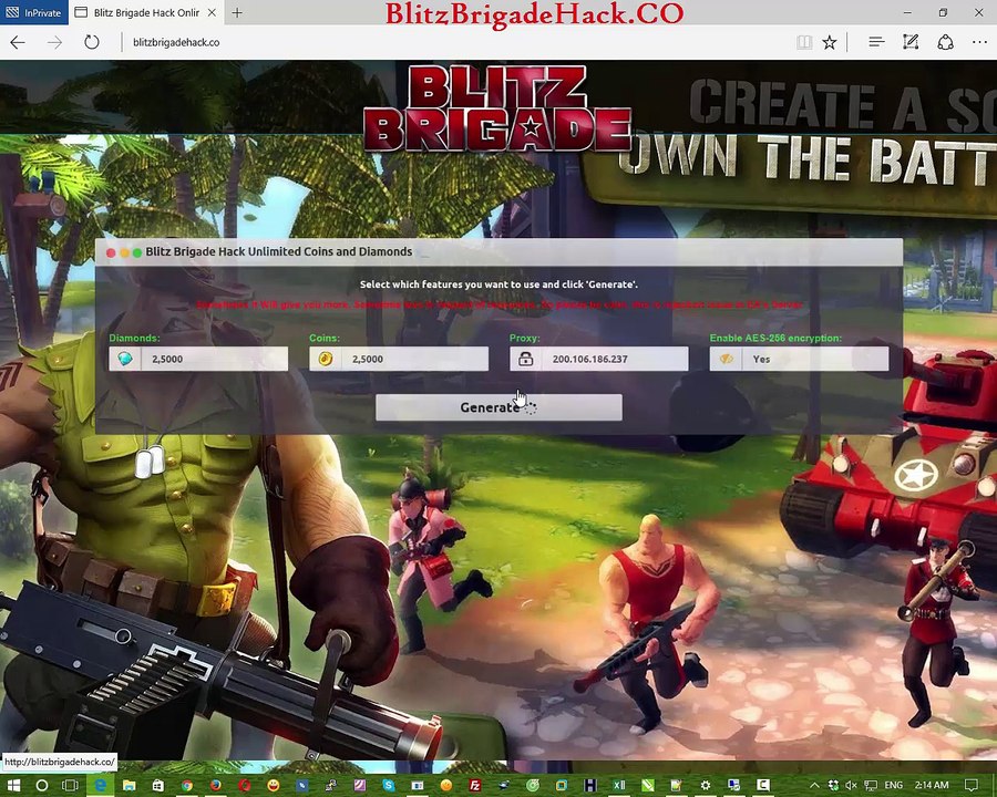 Blitz Brigade Diamond Hack Windows 8