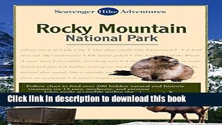 [Popular Books] Scavenger Hike Adventures: Rocky Mountain National Park Free Online