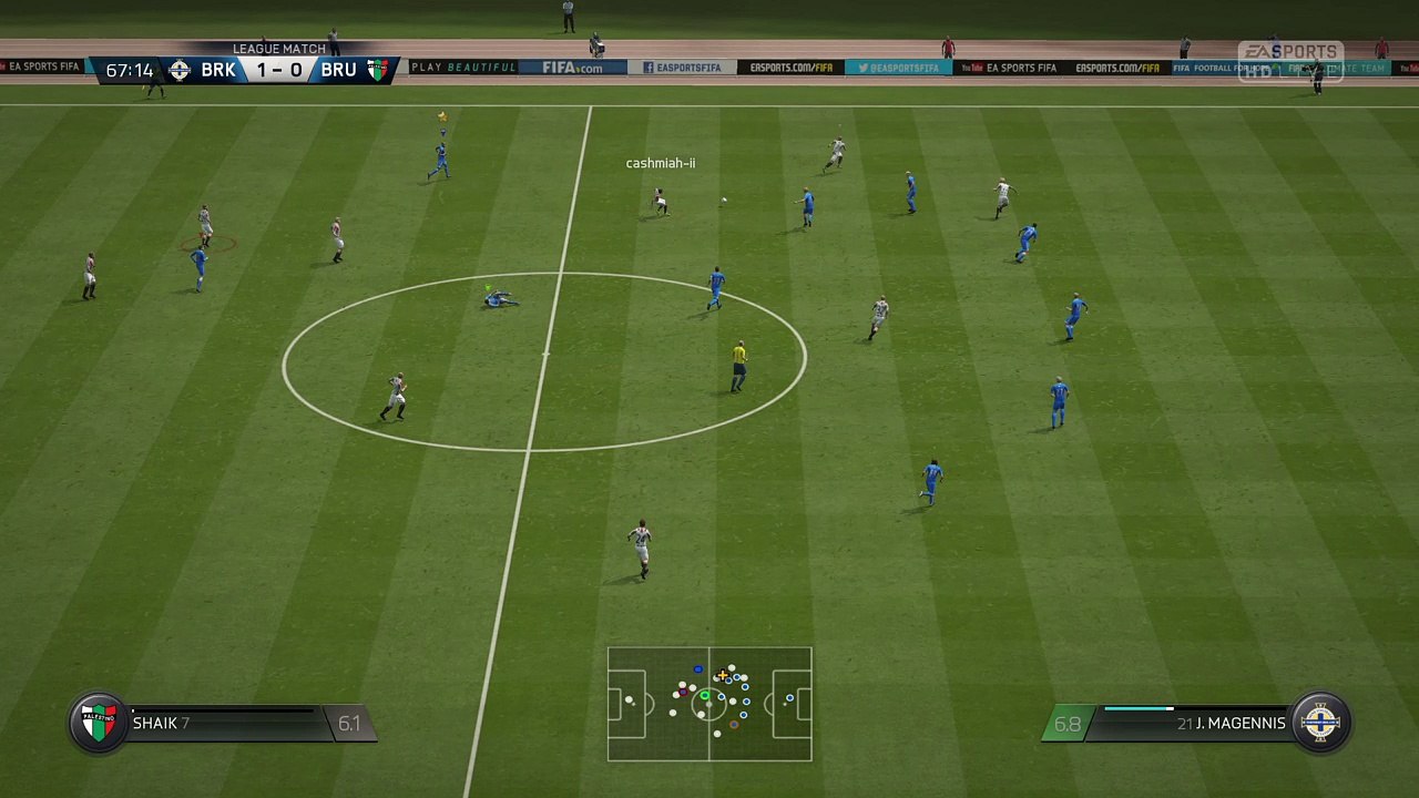 FIFA 16 Magennis Run